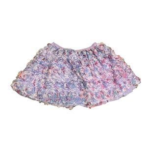 Children's Place floral 3d tulle skirt